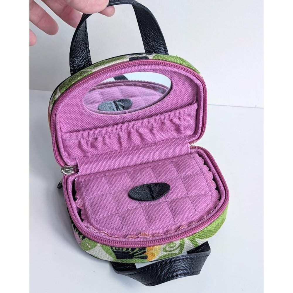 Small Spartina 449 Zipper Travel Jewelry Case *New with Tag